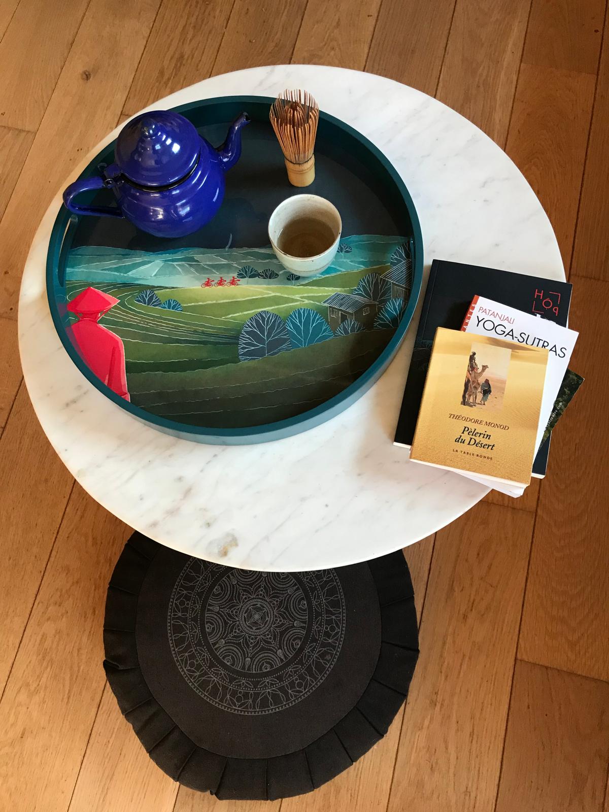 Khay sơn bóng, Rizières