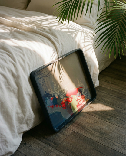 Khay sơn bóng BouiBoui