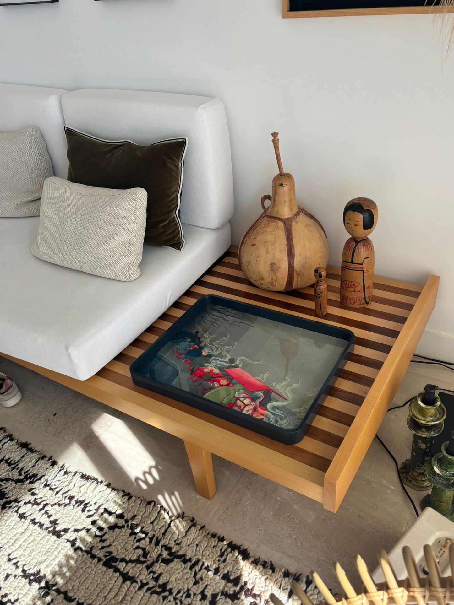 Plateau laqué BouiBoui