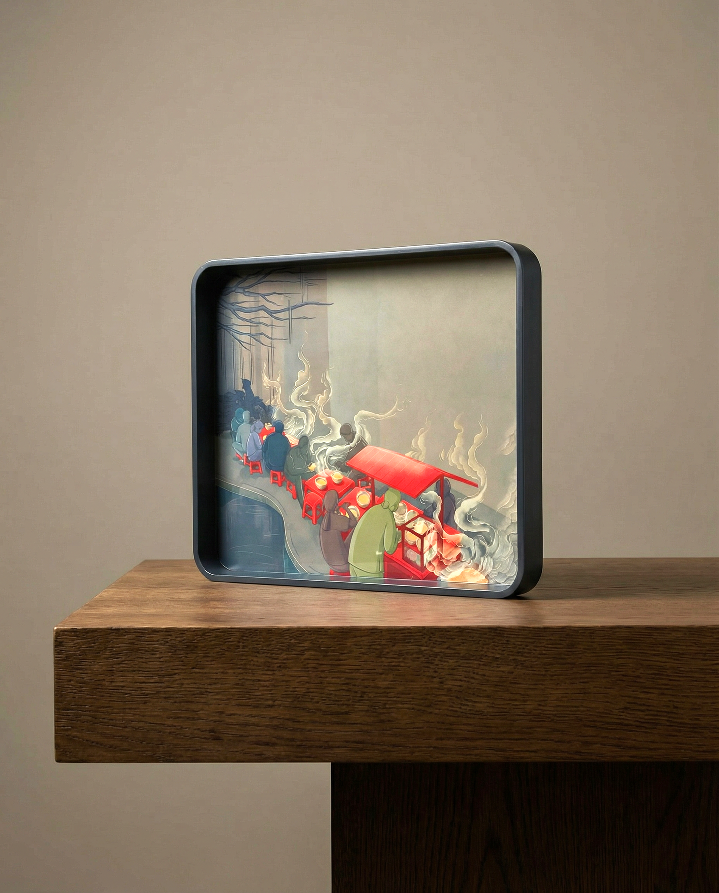 Khay sơn bóng BouiBoui