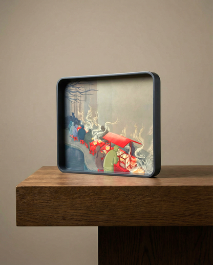 Khay sơn bóng BouiBoui